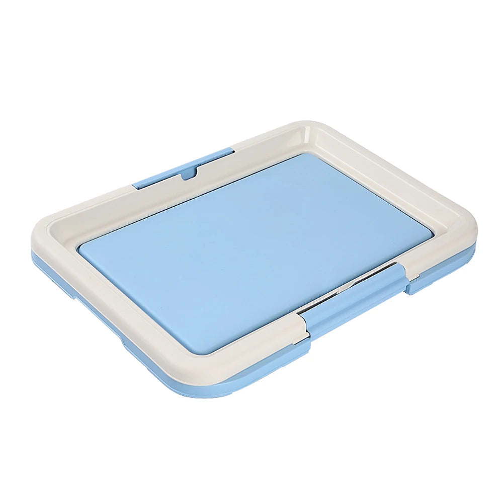 "Portable Dog Potty Training Toilet β Indoor Pet Litter Box for Small Dogs & Cats, Easy to Clean"
