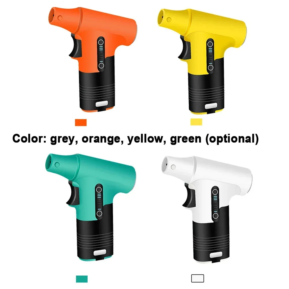High-Speed Air Blower Turbo Jet Fan – 130,000RPM / 120,000RPM Brushless Motor, Handheld, USB Rechargeable Dust Cleanerl