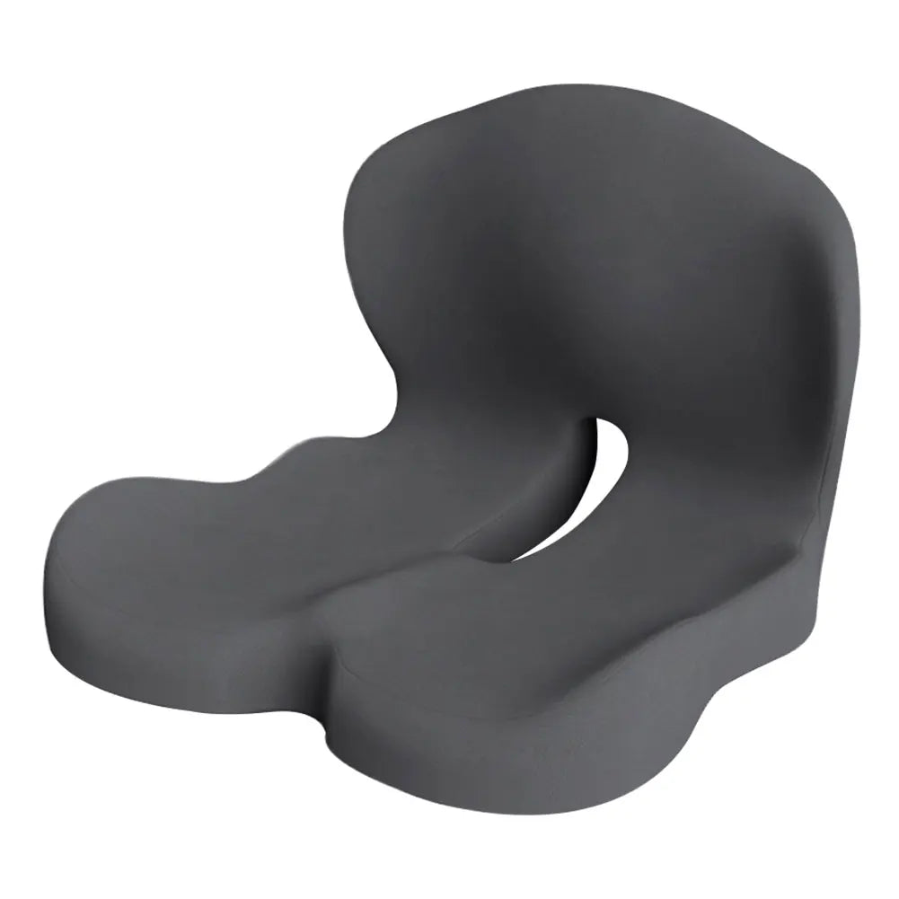 Memory Foam L-Shaped Seat Cushion with Lumbar Support – Ergonomic Chair Pad for Office, Car, Truck & Gaming