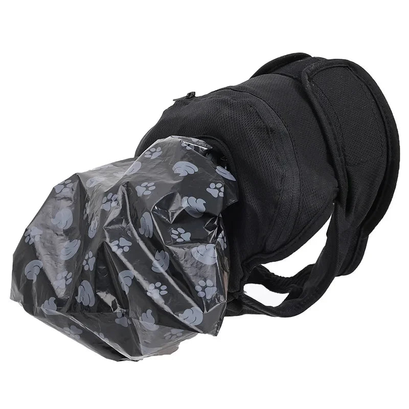 “Reusable Dog Diaper Pants with Disposable Poop Bags – Portable & Washable for Outdoor Walks”