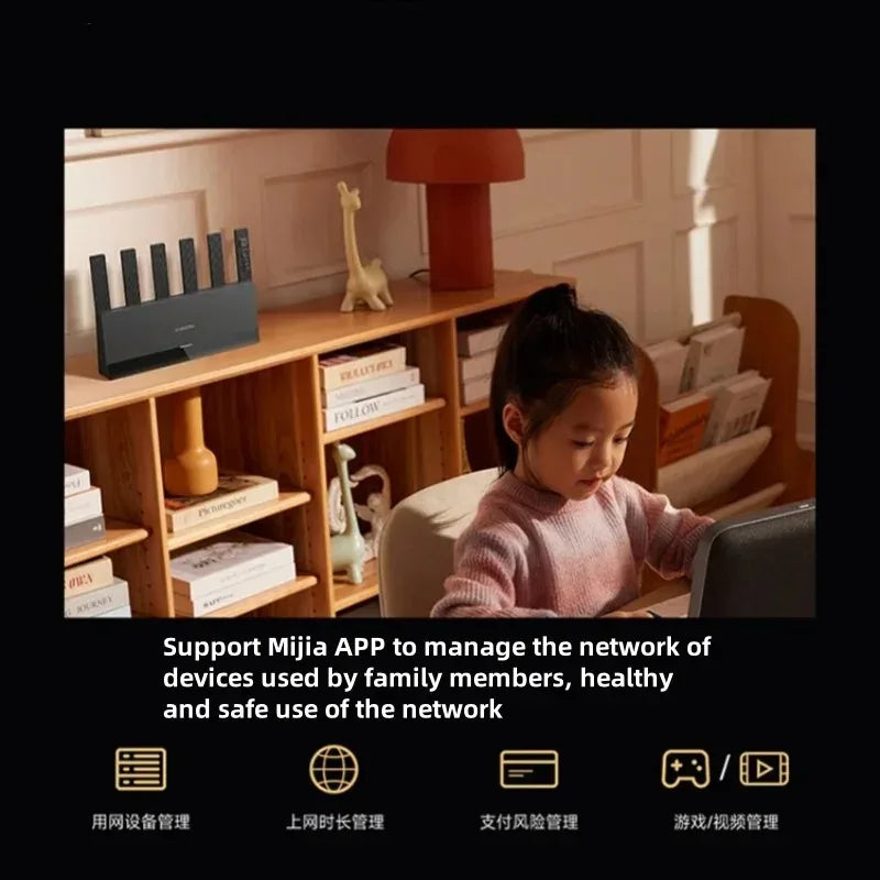 Xiaomi BE6500 WiFi 7 Router – 2.5G LAN, Dual-Band, 4-Core Qualcomm, Mesh Support