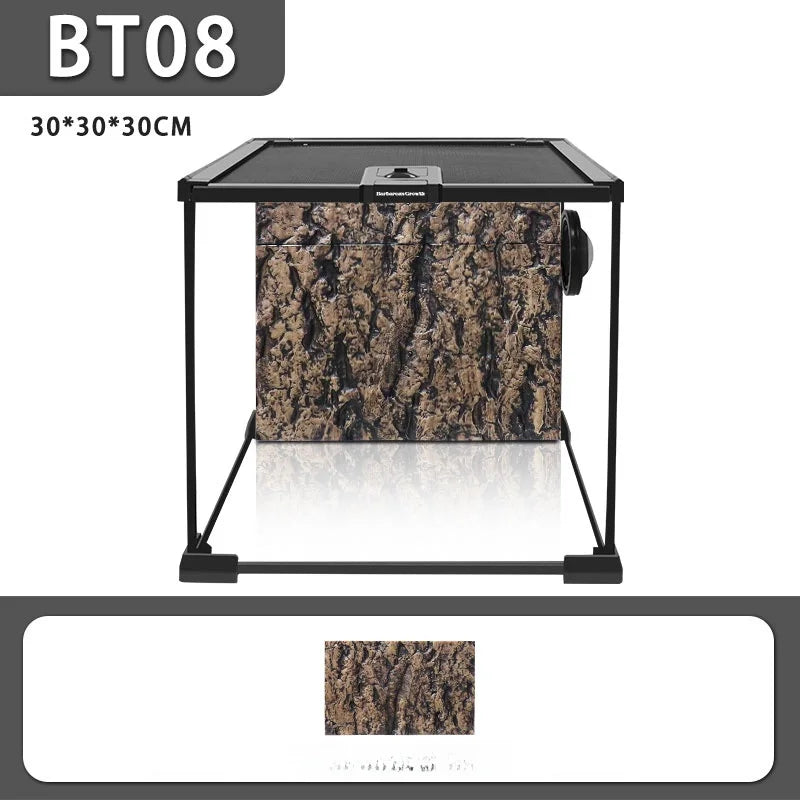 Eco Rainforest Glass Terrarium β Ideal for Lizards, Frogs, Crabs & Spiders