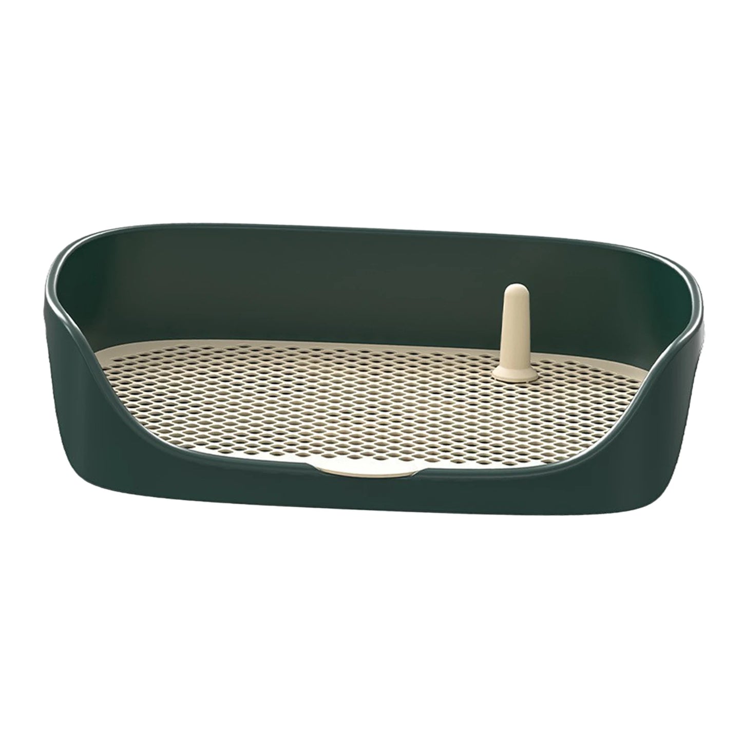 "Portable Indoor Dog Toilet β Anti-Splash Potty Training Tray for Puppies & Small Dogs"