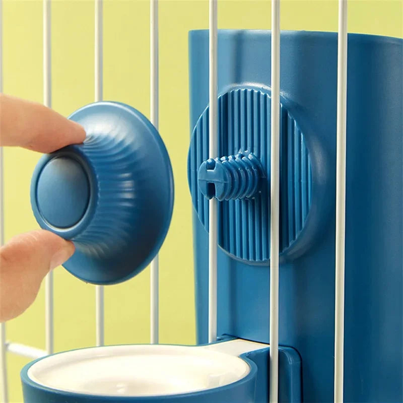 Automatic Hanging Water Dispenser for Pets β 2-in-1 Feeder & Bowl for Dogs and Cats