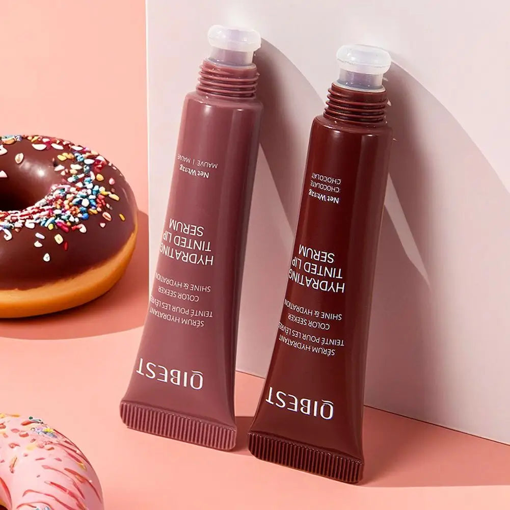 12G Colored Lip Gloss Liquid Hydrating And Moisturizing, Light And Shiny Lip Balm, Water Gloss Lip Glaze Moisturizing Lip Milk