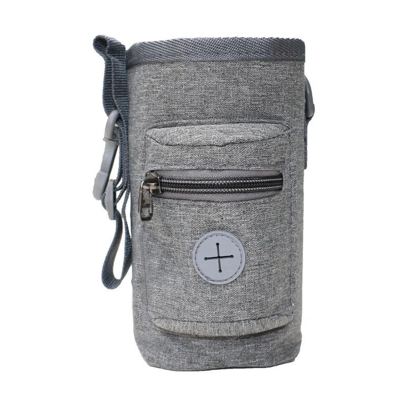 "Portable Dog Treat Training Pouch β Outdoor Snack Bag for Pets with Clip & Drawstring"