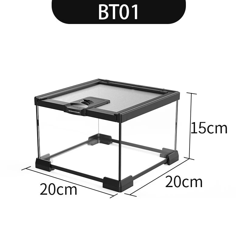 Eco Rainforest Glass Terrarium β Ideal for Lizards, Frogs, Crabs & Spiders
