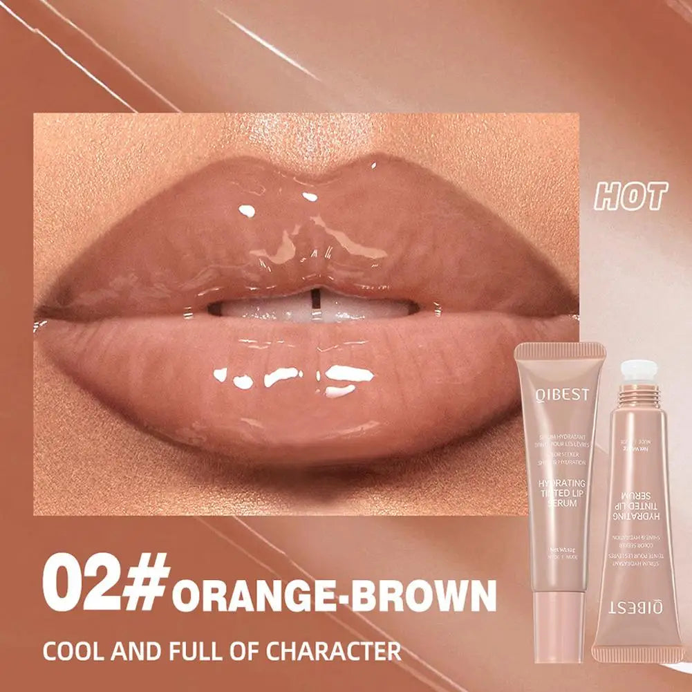 12G Colored Lip Gloss Liquid Hydrating And Moisturizing, Light And Shiny Lip Balm, Water Gloss Lip Glaze Moisturizing Lip Milk