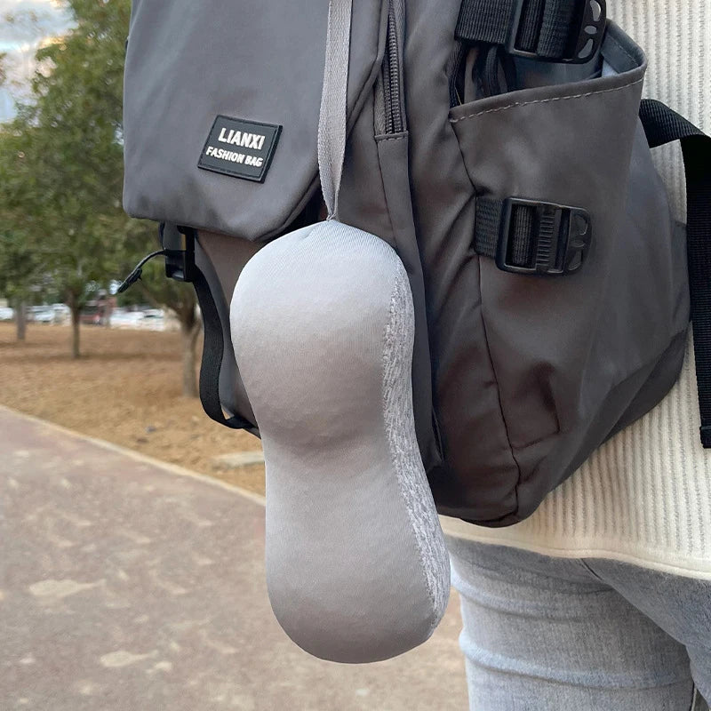 Travel Neck Pillow – Portable U-Shaped Memory Foam Pillow for Airplane, Car & Office | Neck Support & Comfort