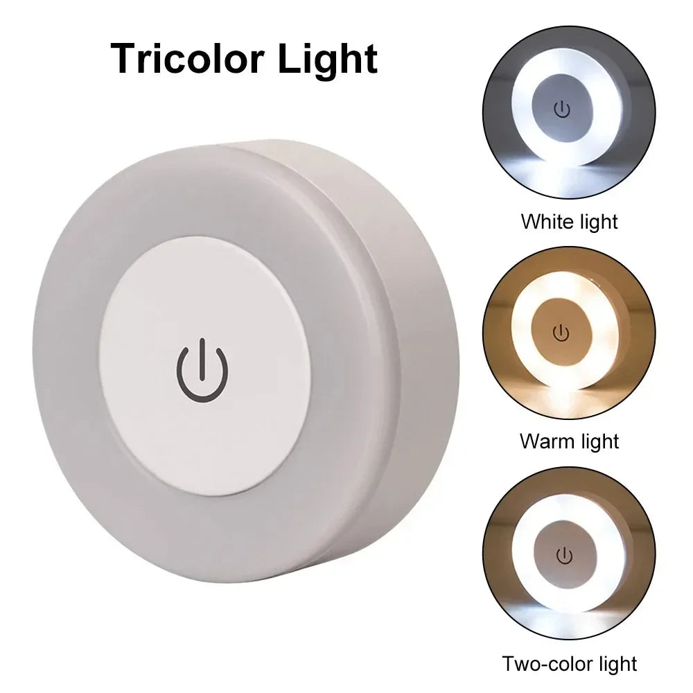 USB Rechargeable LED Night Light – Energy-Saving Motion Sensor Wall Lamp for Hallway, Bedroom & Closet