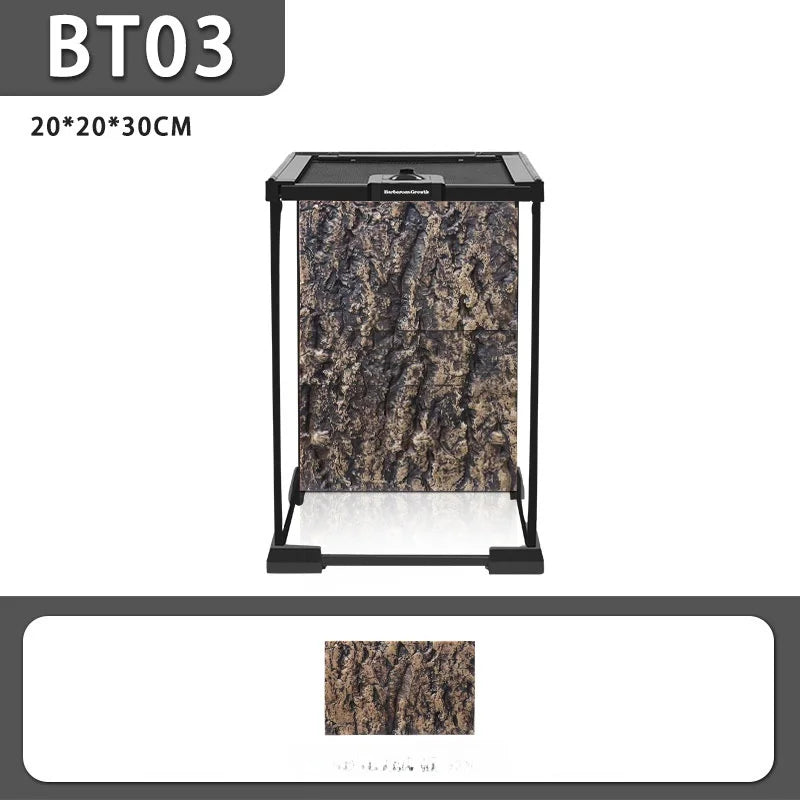 Eco Rainforest Glass Terrarium β Ideal for Lizards, Frogs, Crabs & Spiders