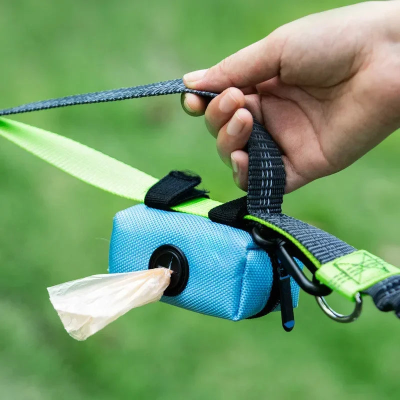 Portable Dog Waste Bag Dispenser with Clip – Compact Poop Bag Holder for Dogs, Cats & Outdoor Walks