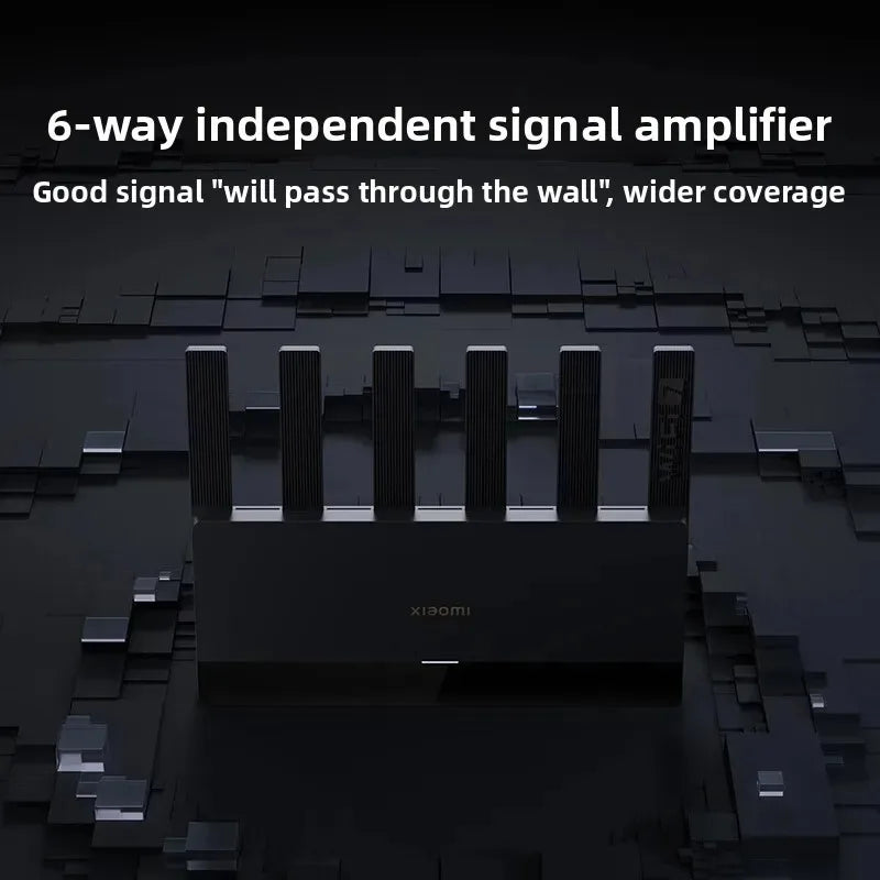 Xiaomi BE6500 WiFi 7 Router – 2.5G LAN, Dual-Band, 4-Core Qualcomm, Mesh Support