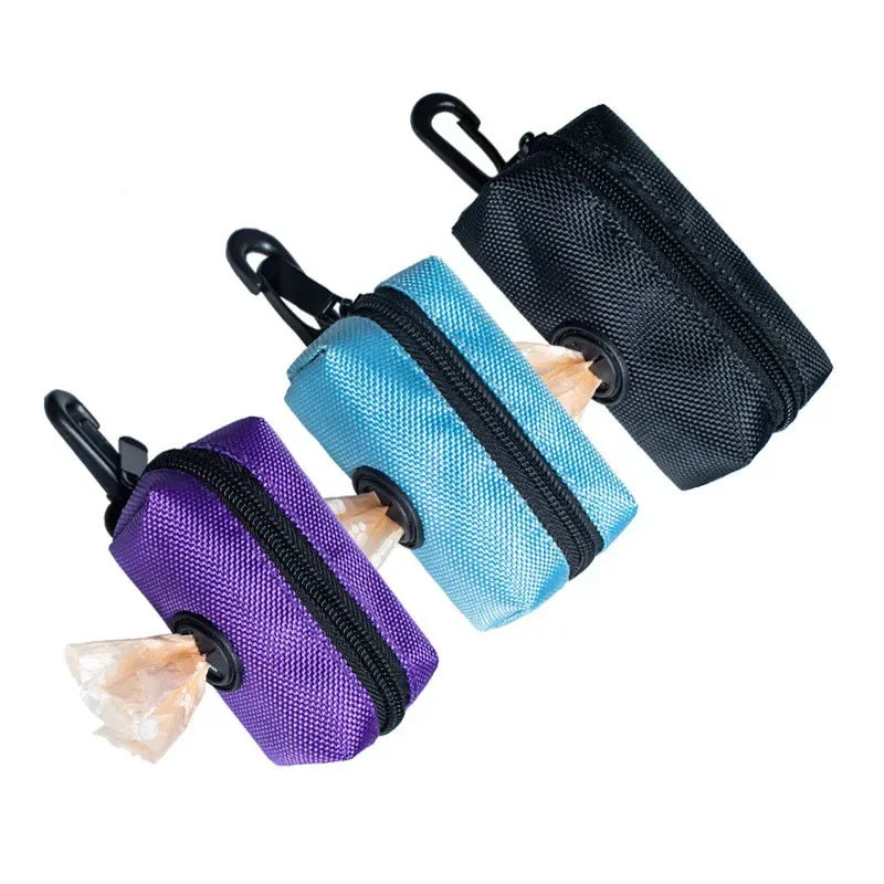 Portable Dog Waste Bag Dispenser with Clip – Compact Poop Bag Holder for Dogs, Cats & Outdoor Walks
