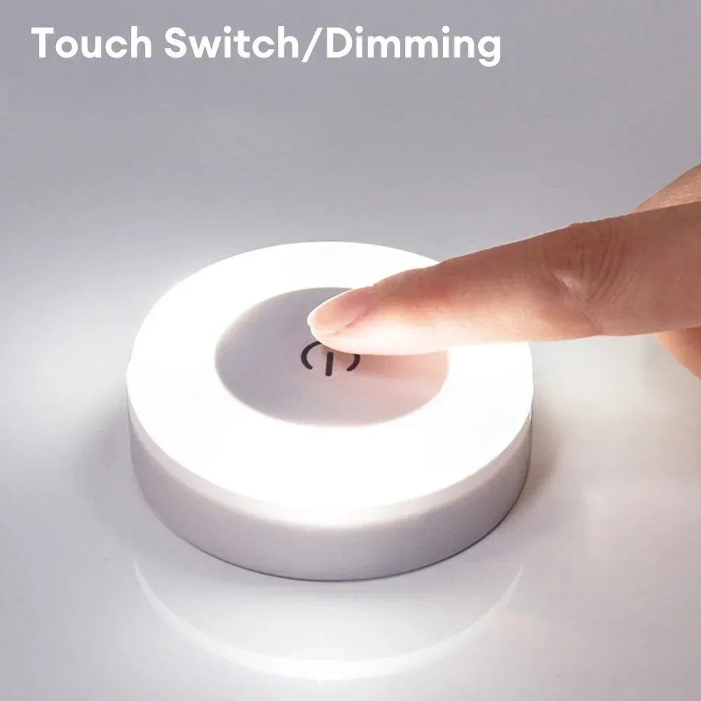 USB Rechargeable LED Night Light – Energy-Saving Motion Sensor Wall Lamp for Hallway, Bedroom & Closet