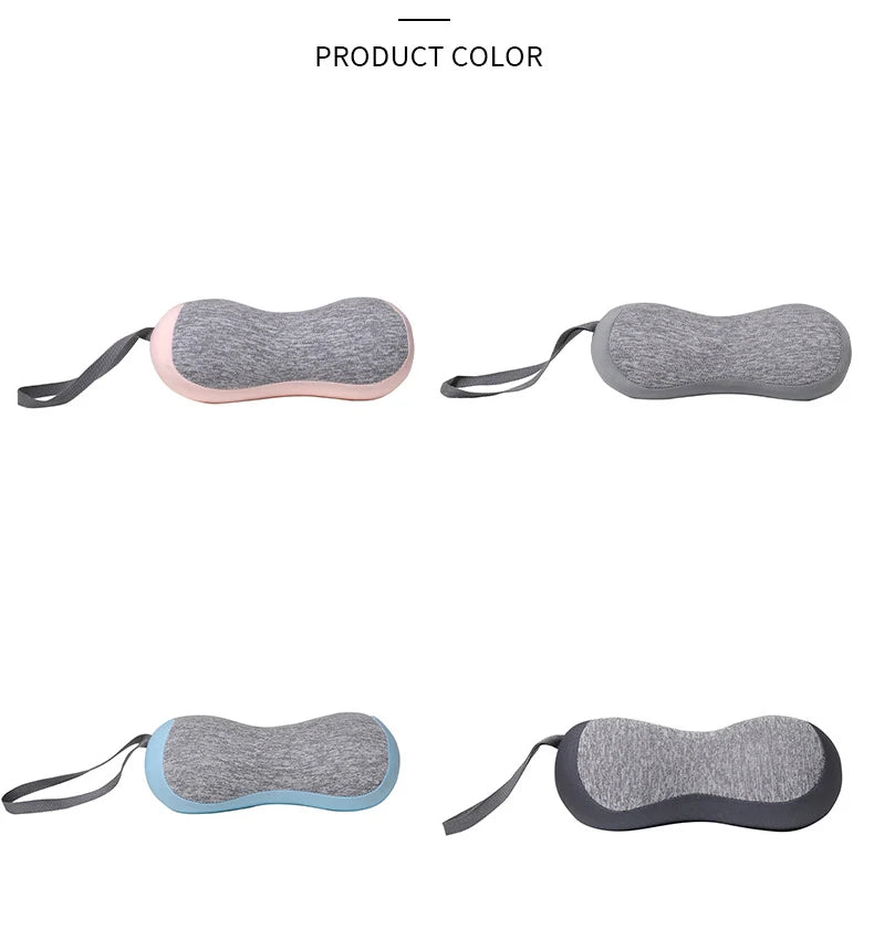 Travel Neck Pillow – Portable U-Shaped Memory Foam Pillow for Airplane, Car & Office | Neck Support & Comfort