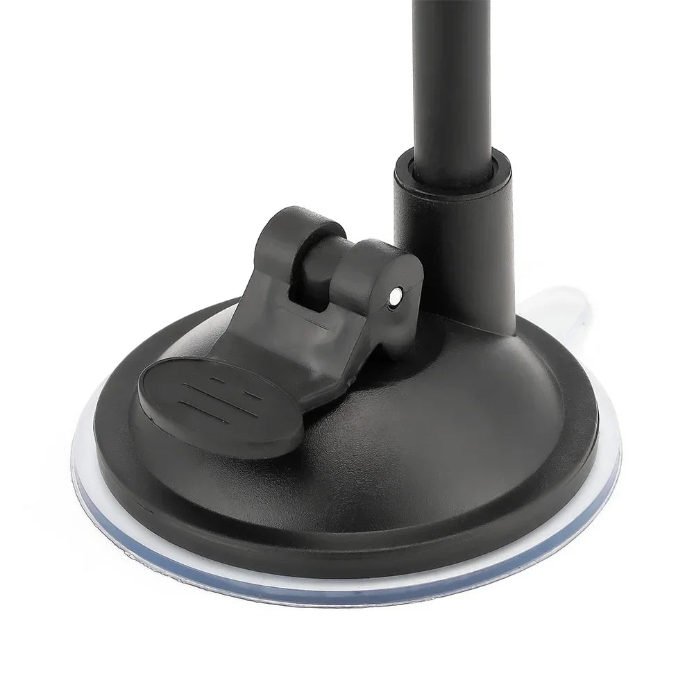 Universal Car Phone Holder – 360° Rotating Windshield & Dashboard Mount for Smartphone & GPS