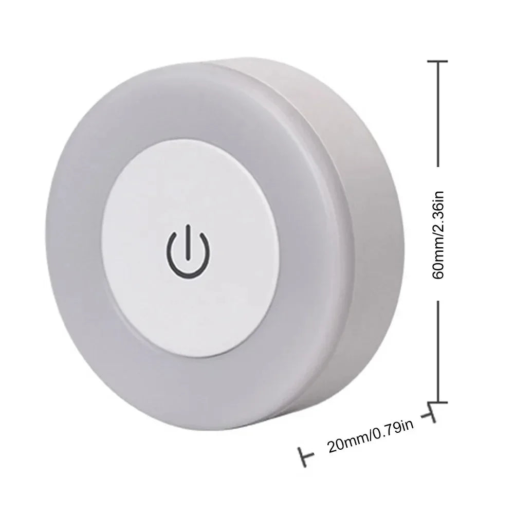USB Rechargeable LED Night Light – Energy-Saving Motion Sensor Wall Lamp for Hallway, Bedroom & Closet