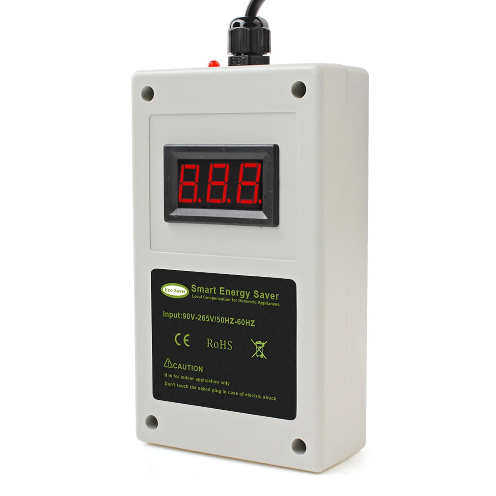 “Smart Energy Saver Box for Home – Electricity Saving Device with LED Indicator for Appliances”