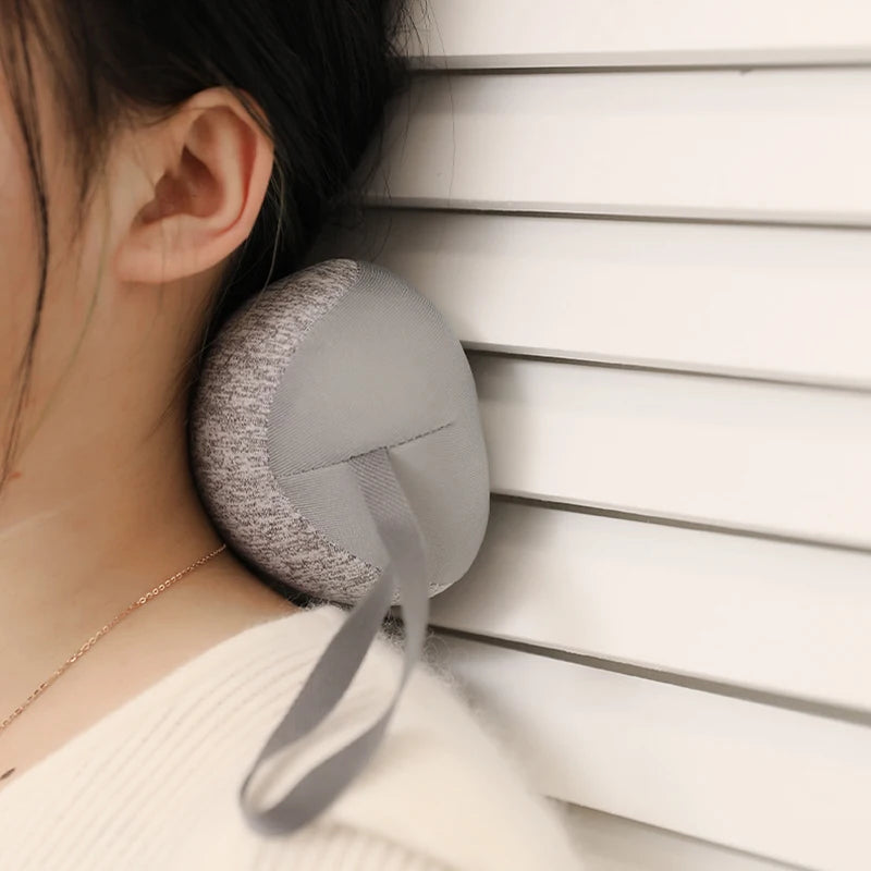 Travel Neck Pillow – Portable U-Shaped Memory Foam Pillow for Airplane, Car & Office | Neck Support & Comfort
