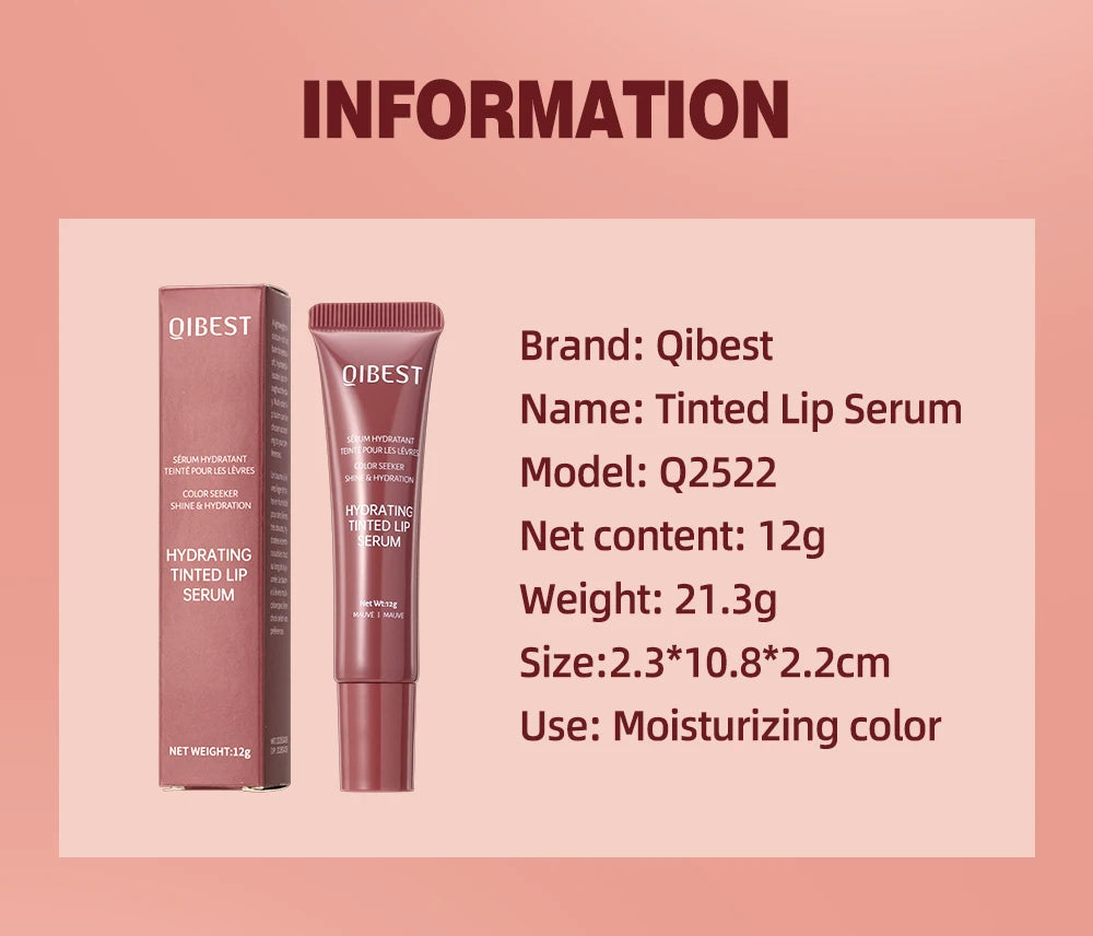 1PC Moisturizing Lip Gloss, Waterproof and Sweatproof, Easy to Apply, Non Fading, Non Staining, Creating Perfect Lip Makeup