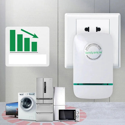 “Pro Power Save Energy Saver Box 90V–250V | EU/US/UK Plug | Household & Commercial Power Saving Device”