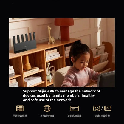 Xiaomi BE6500 WiFi 7 Router – 2.5G LAN, Dual-Band, 4-Core Qualcomm, Mesh Support