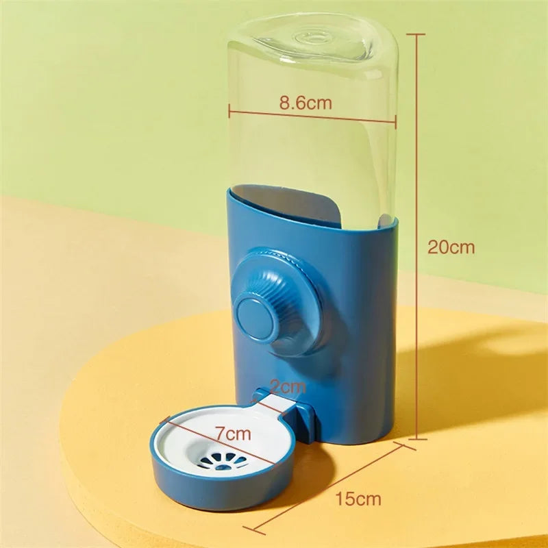 Automatic Hanging Water Dispenser for Pets – 2-in-1 Feeder & Bowl for Dogs and Cats