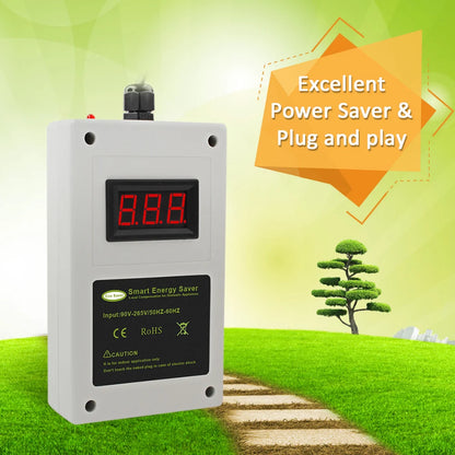 “Smart Energy Saver Box for Home – Electricity Saving Device with LED Indicator for Appliances”