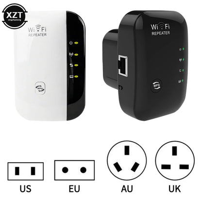 WiFi Signal Amplifier Signal Booster WiFi Repeater Wireless Extender Router Router 300Mbps Repeater Extender