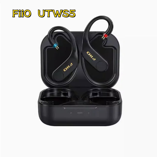 FiiO UTWS5 2025 Hi-Res Bluetooth Earbuds with IEM Amplifier – True Wireless & Secure Fit