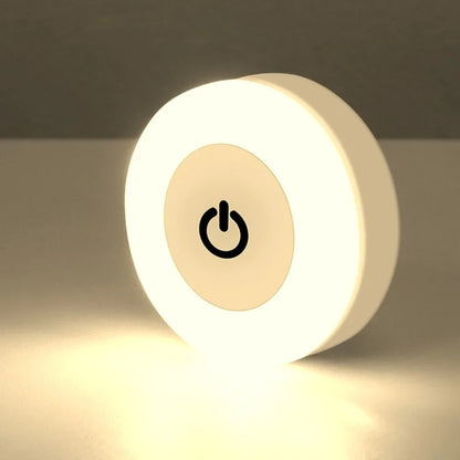 USB Rechargeable LED Night Light – Energy-Saving Motion Sensor Wall Lamp for Hallway, Bedroom & Closet