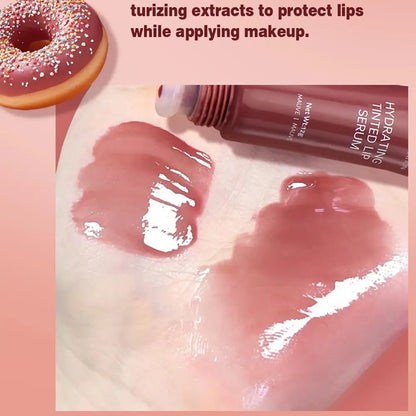 12G Colored Lip Gloss Liquid Hydrating And Moisturizing, Light And Shiny Lip Balm, Water Gloss Lip Glaze Moisturizing Lip Milk