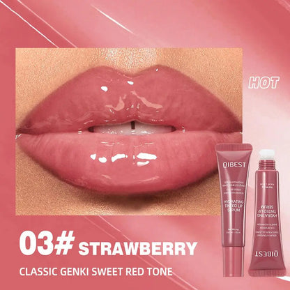 12G Colored Lip Gloss Liquid Hydrating And Moisturizing, Light And Shiny Lip Balm, Water Gloss Lip Glaze Moisturizing Lip Milk