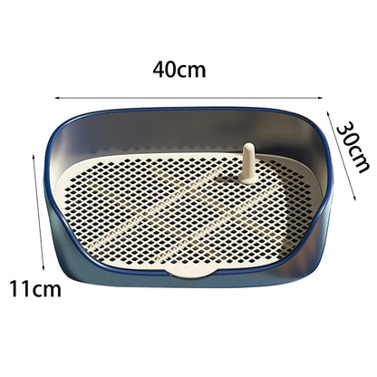 "Portable Indoor Dog Toilet – Anti-Splash Potty Training Tray for Puppies & Small Dogs"