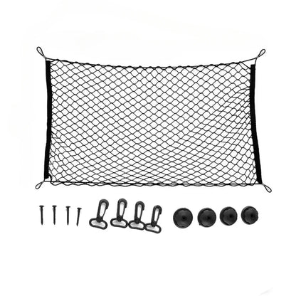 "Dog Car Trunk Barrier Net – Pet Safety Mesh for Back Seat & Cargo – Universal Fit, Easy Installation"