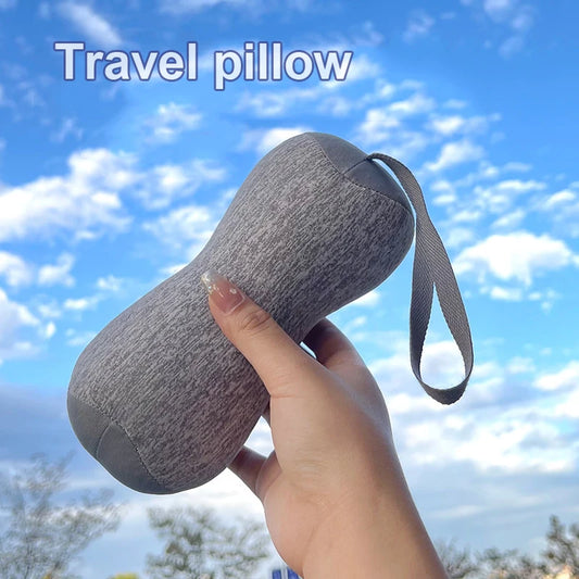 Travel Neck Pillow – Portable U-Shaped Memory Foam Pillow for Airplane, Car & Office | Neck Support & Comfort