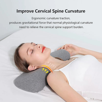 Cervical Memory Foam Pillow – Orthopedic Contour Bed Pillow for Side & Back Sleepers | Anti-Snore & Neck Pain Relief