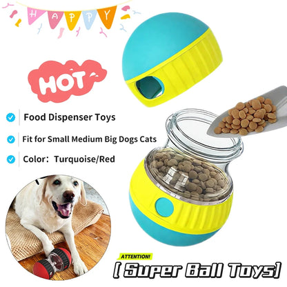 Interactive Dog Treat Dispenser Toy – Slow Feeder for Small & Medium Dogs | Indoor IQ Training Pet Puzzle