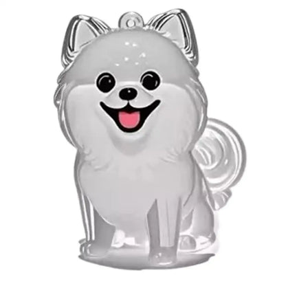 Pet Hair Keepsake Capsule – Memorial Keychain Bottle for Dog & Cat Fur | Transparent DIY Storage Pendant"