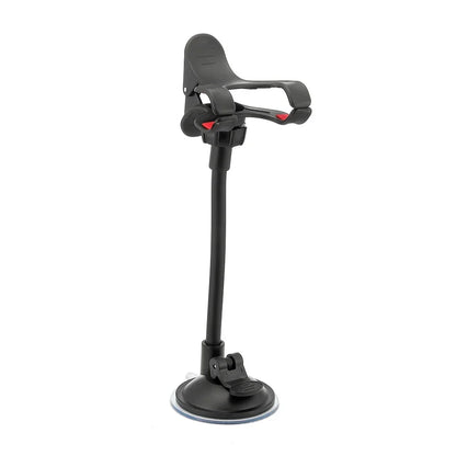 Universal Car Phone Holder – 360° Rotating Windshield & Dashboard Mount for Smartphone & GPS